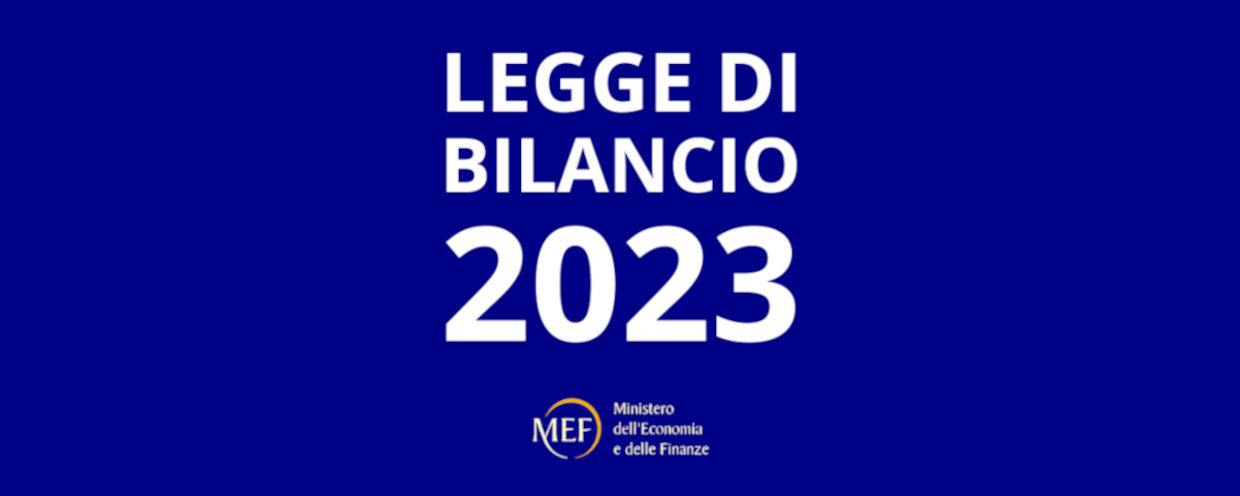 LEGGE BILANCIO 2023